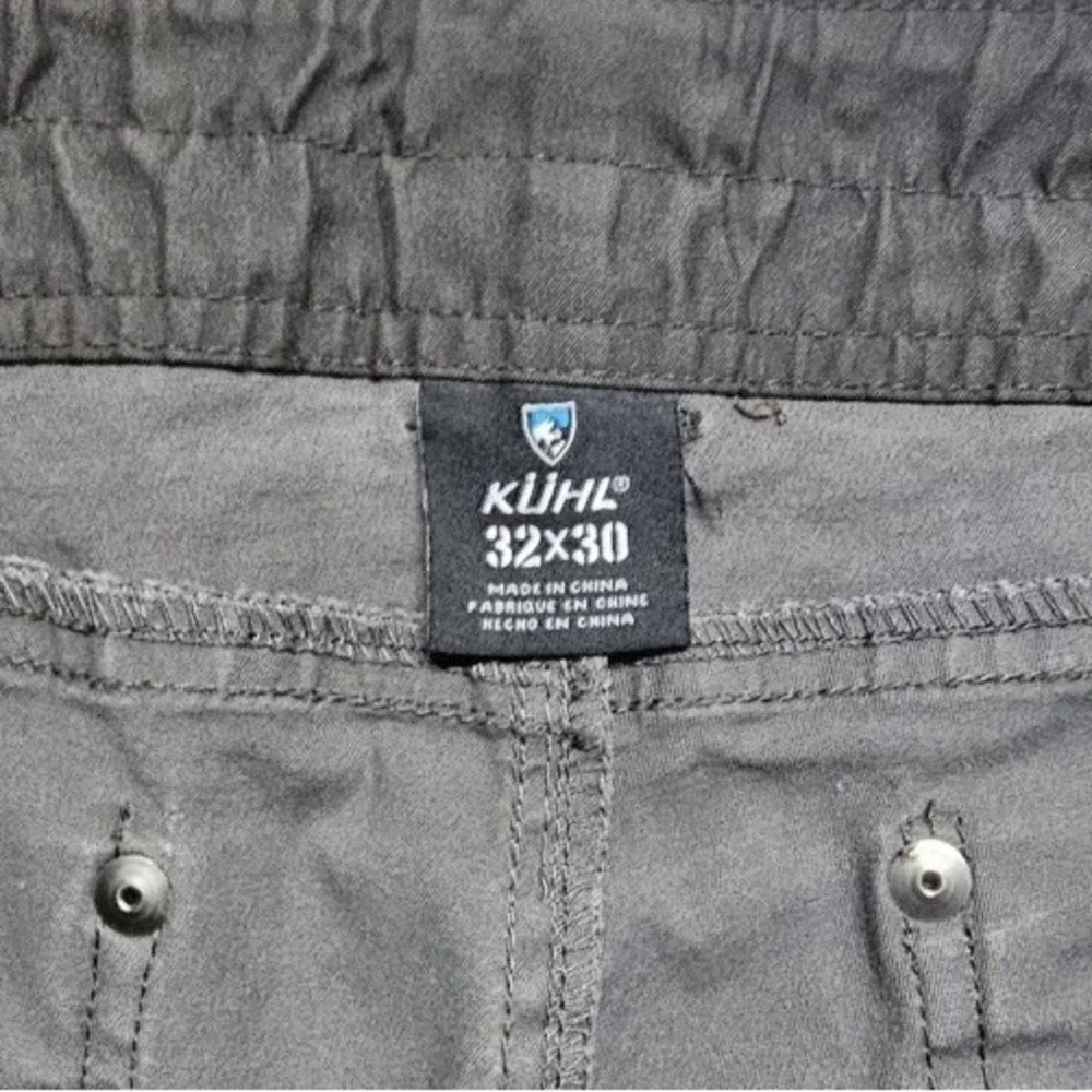 Kuhl Free Generatr Pants Men's 32x30 Steel Gray Stretch Hiking Outdoor Tapered